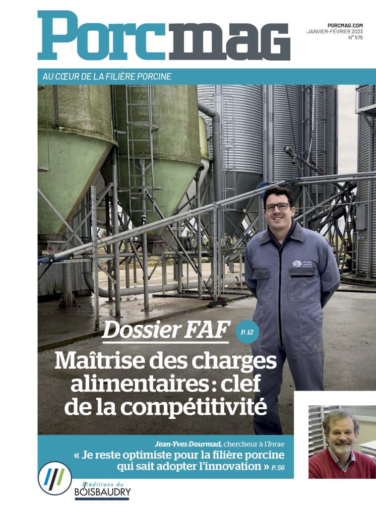 2023 02 16 1ere page Porc Mag ARNAUD COLLETTE